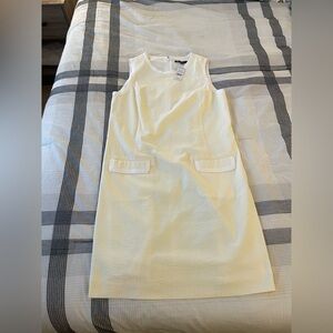 NWT Brooks Brothers Yellow Pinstripe Dress